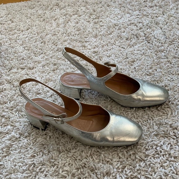 Francois Shoes Francois Silver Metallic